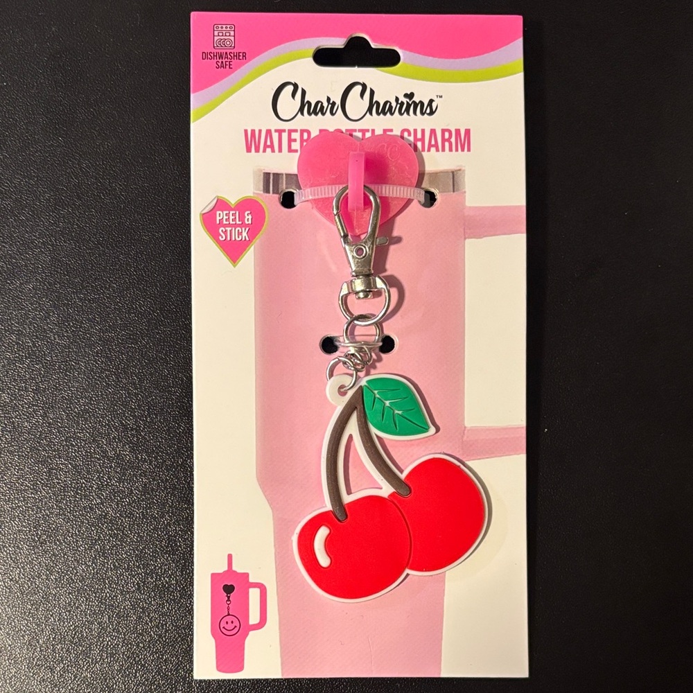 CharCharms Water Bottle Charm Cherry